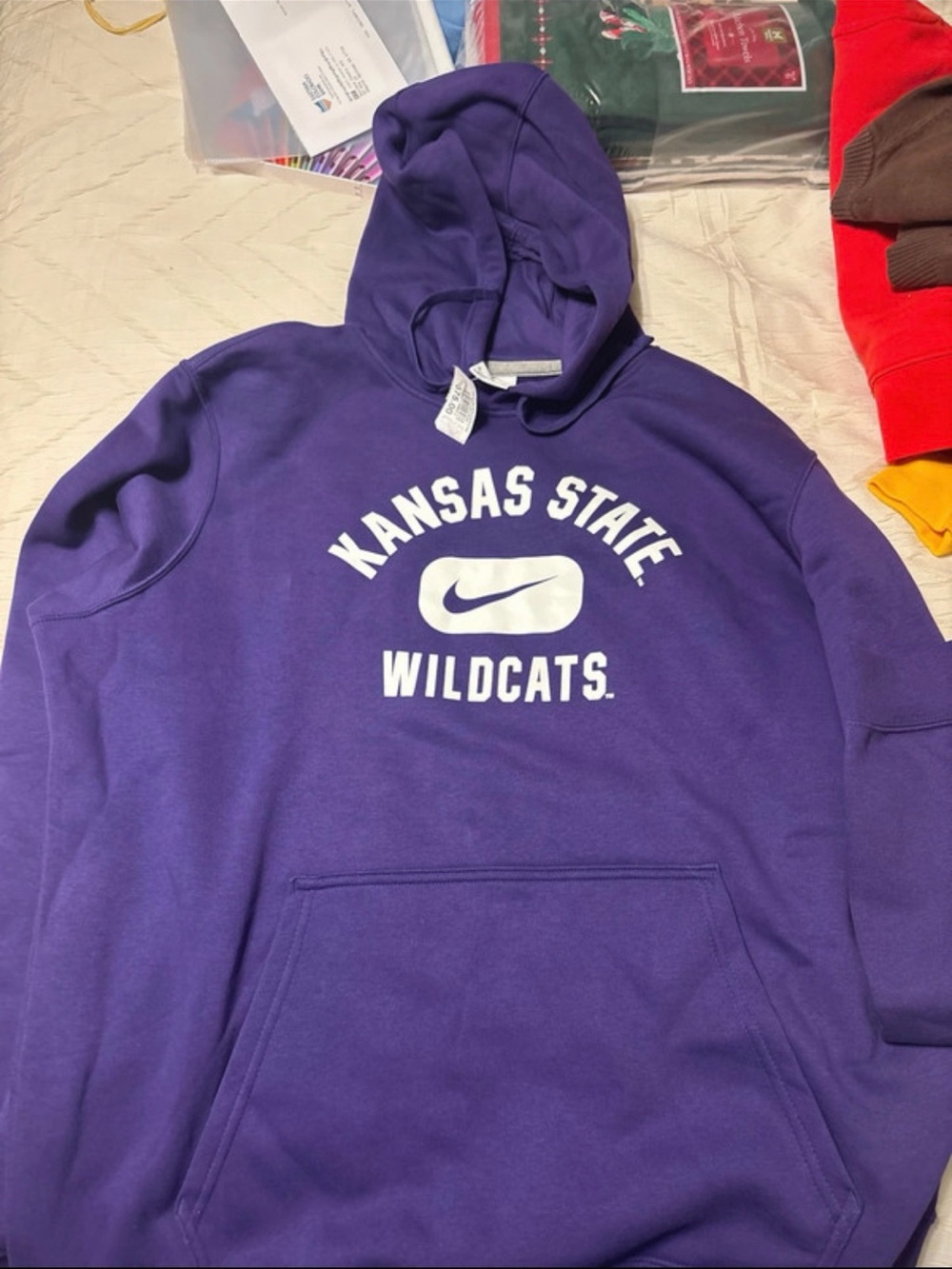 Nike Purple Kansas State Wildcats Hoodie